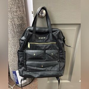 Tutilo Black Laptop Backpack
